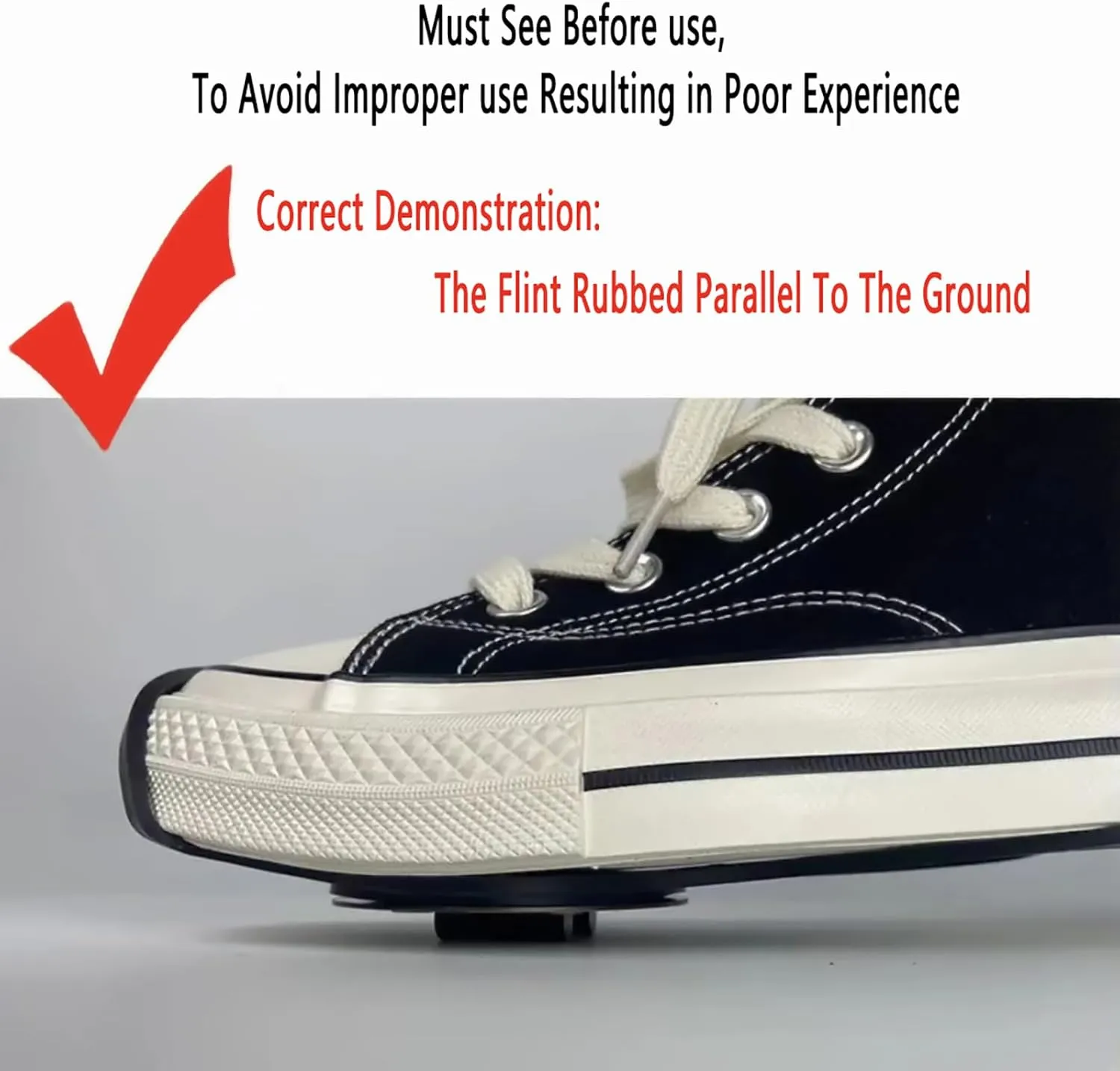 Skateboard Friction Spark Pad Shoe Surfboard Sole Flint Boot Cover Adjustable Longboard Footwear Sliders ​Plate Patinetas Accessory Outdoor Tool (1*Shoe Cover   16*Flints Pad)