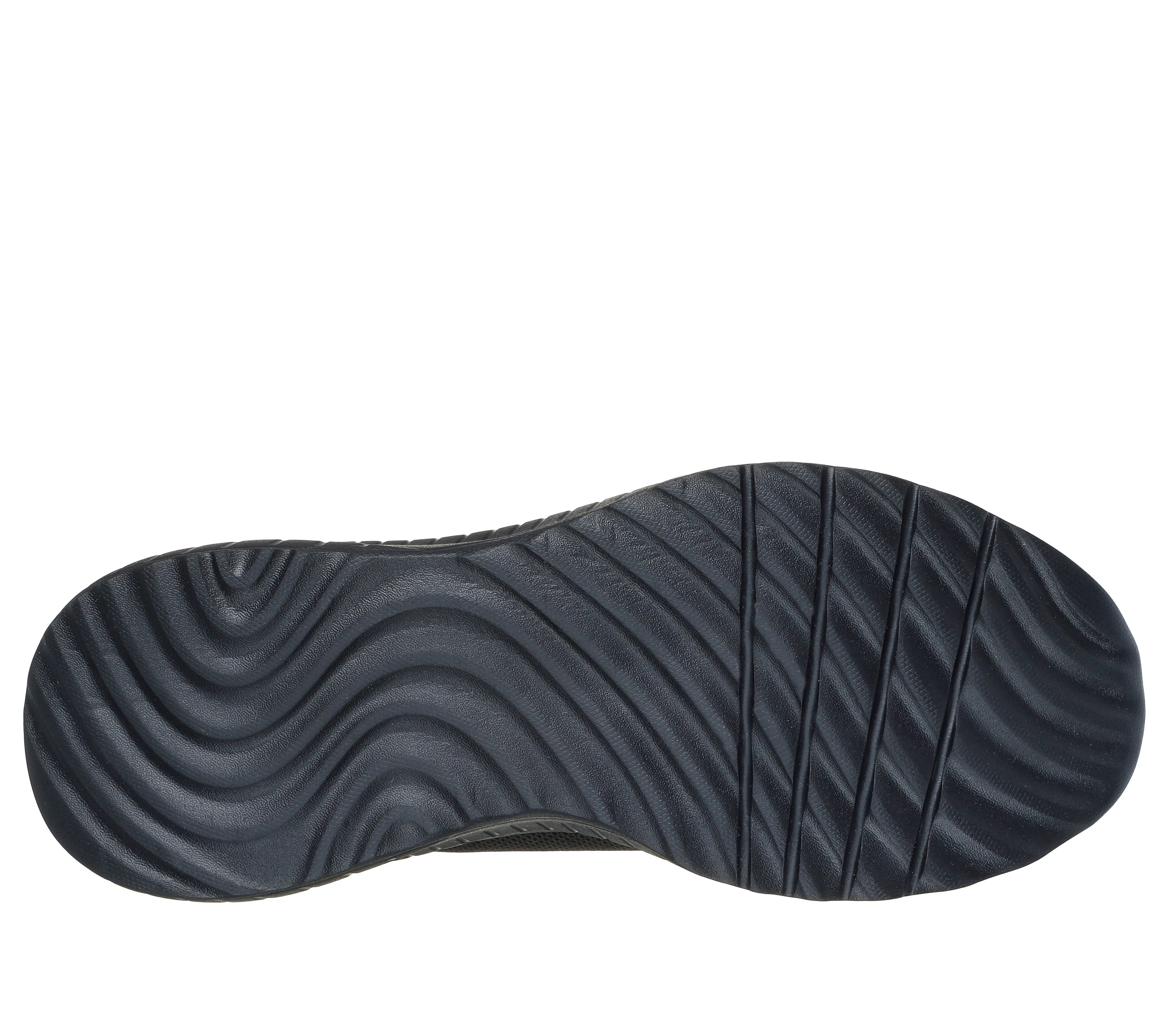 SKECHERS - 117504 BOBS SQUAD CHAOS-IN COLOR SLIP-ON TRAINER - BLACK