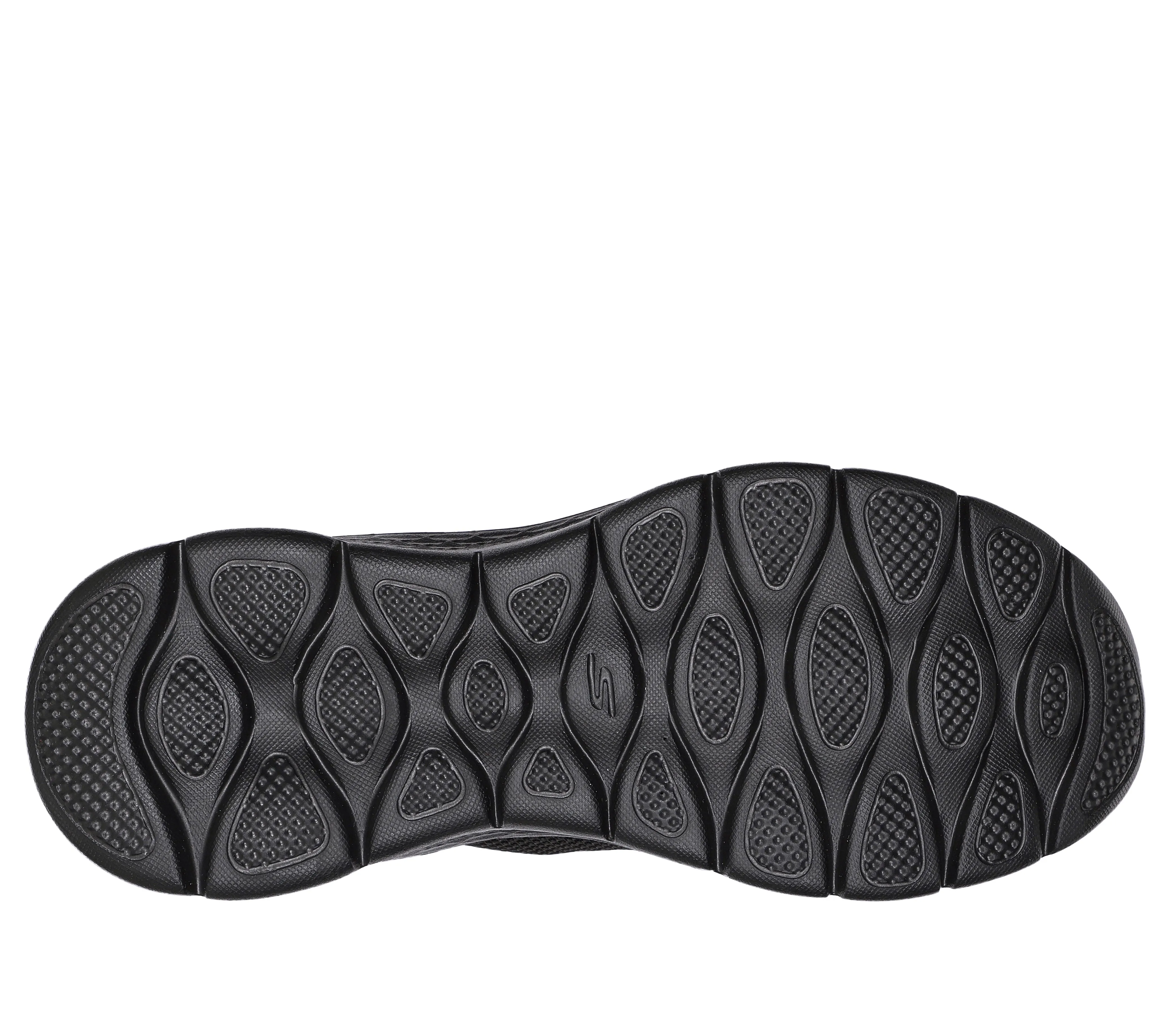 SKECHERS - 124836 SLIP-INS : GO WALK FLEX BUNGEE LACE TRAINER - BLACK