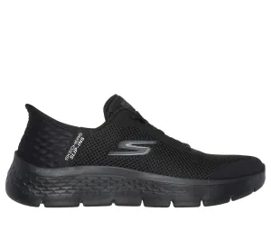 SKECHERS - 124836 SLIP-INS : GO WALK FLEX BUNGEE LACE TRAINER - BLACK