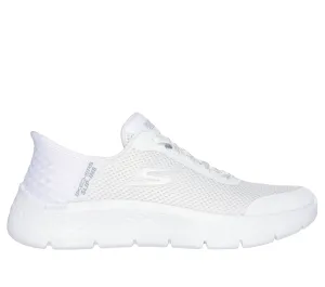 SKECHERS - 124836 SLIP-INS:GO WALK FLEX BUNGEE LACE TRAINER - WHITE