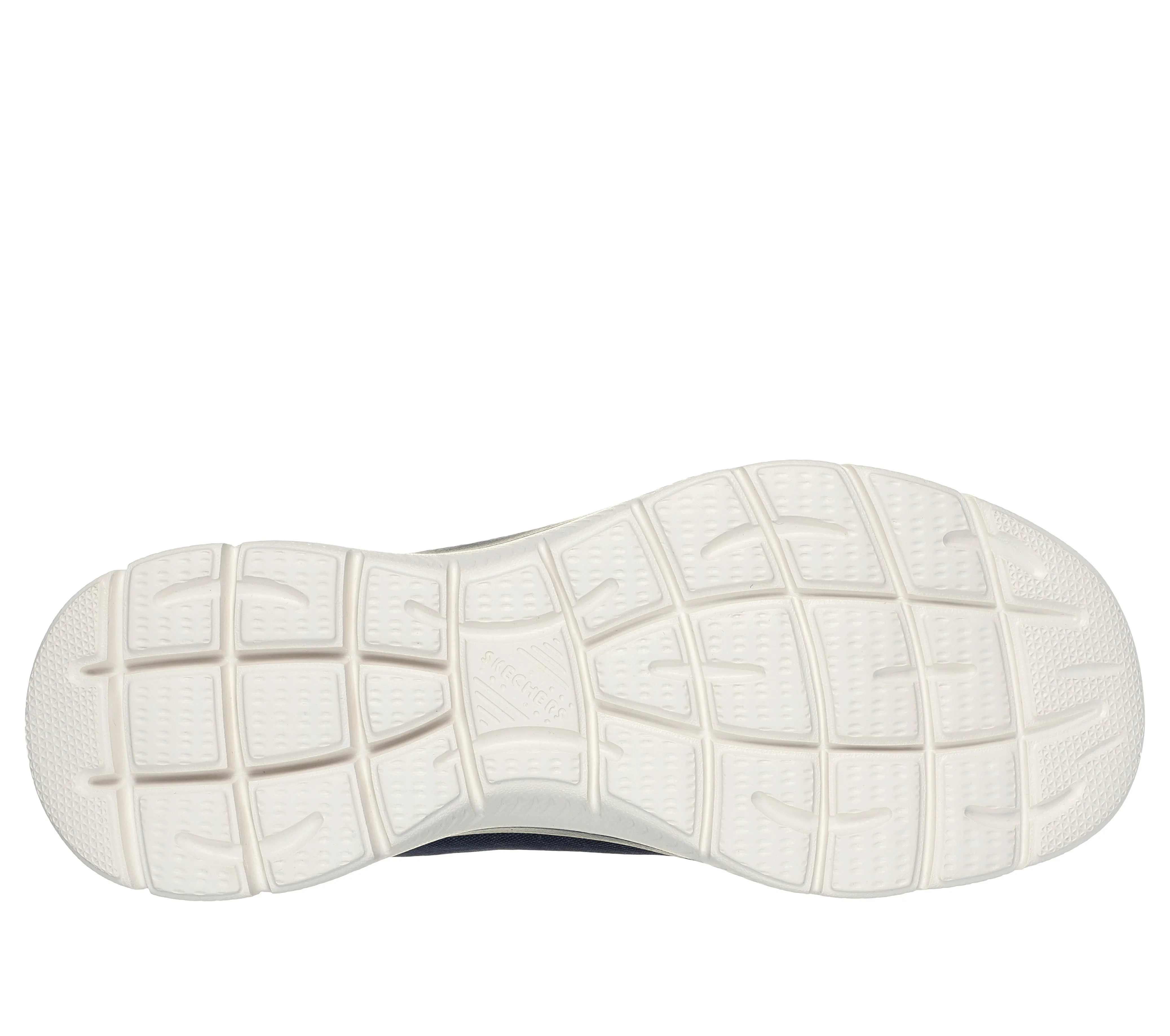 SKECHERS - 150128 SUMMITS-CLASSY NIGHT-SLIP-IN BUNGEE TRAINER - NAVY/SILVER
