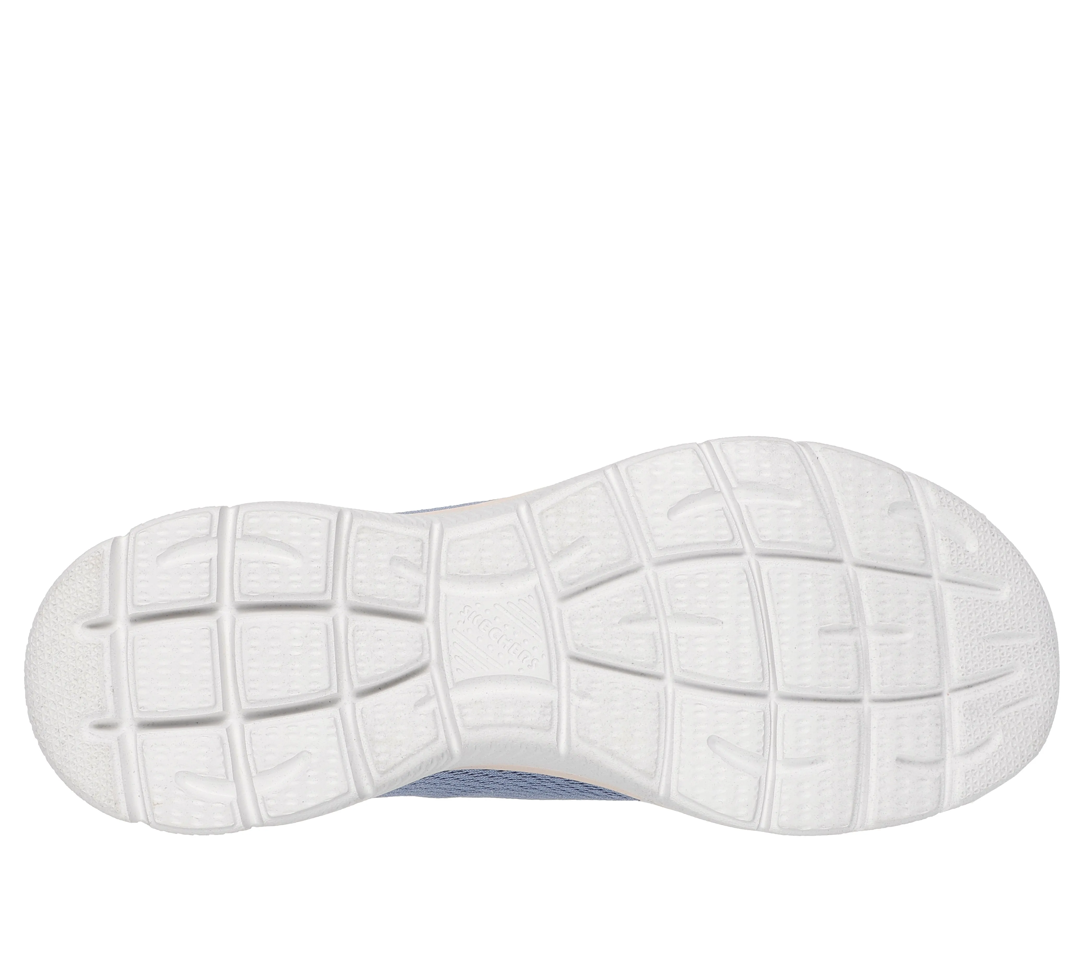 SKECHERS - 150268  SUMMITS-SUMMER BLUSH MESH BUNGEE SLIP-ON TRAINER - LIGHT BLUE