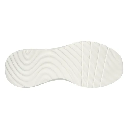 Skechers Ladies Slip On Trainers - 117504 Slip Ins - Off White