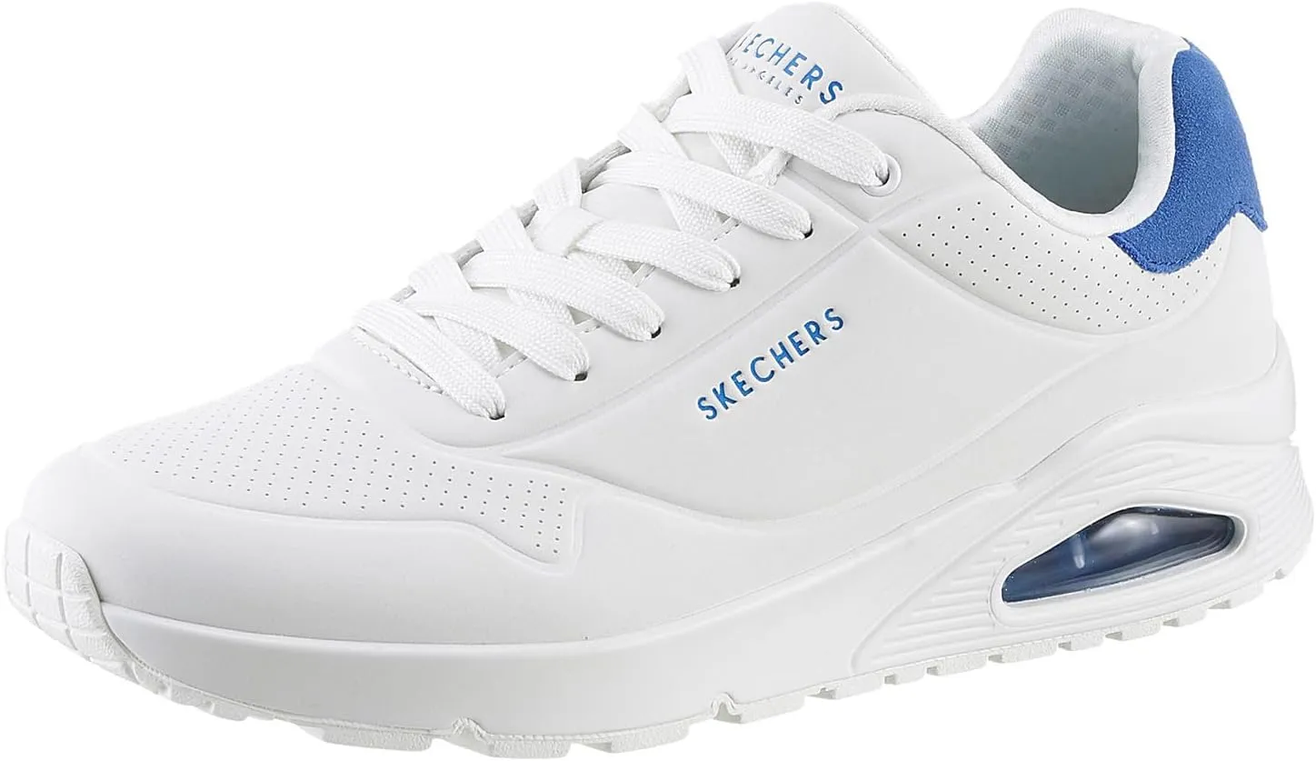 Skechers UNO Suited On Air Men's Low Trainers White Synthetic