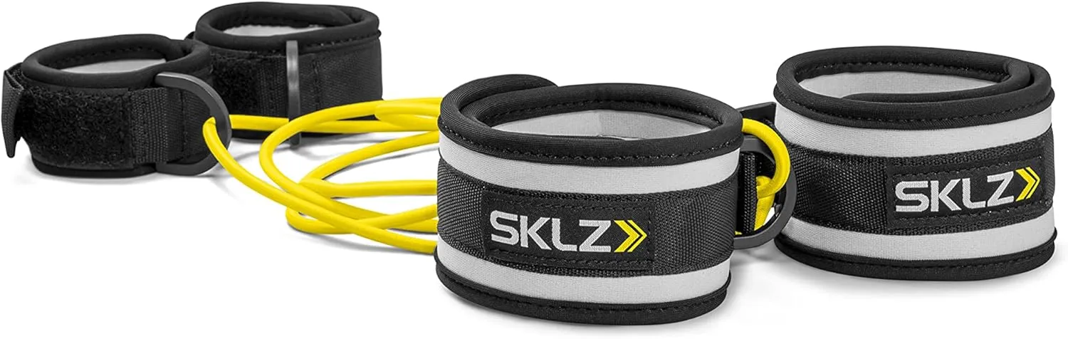 SKLZ Bump-N-Pass Volleyball Trainer with Resistance Bands for Improved Passing Technique, Black