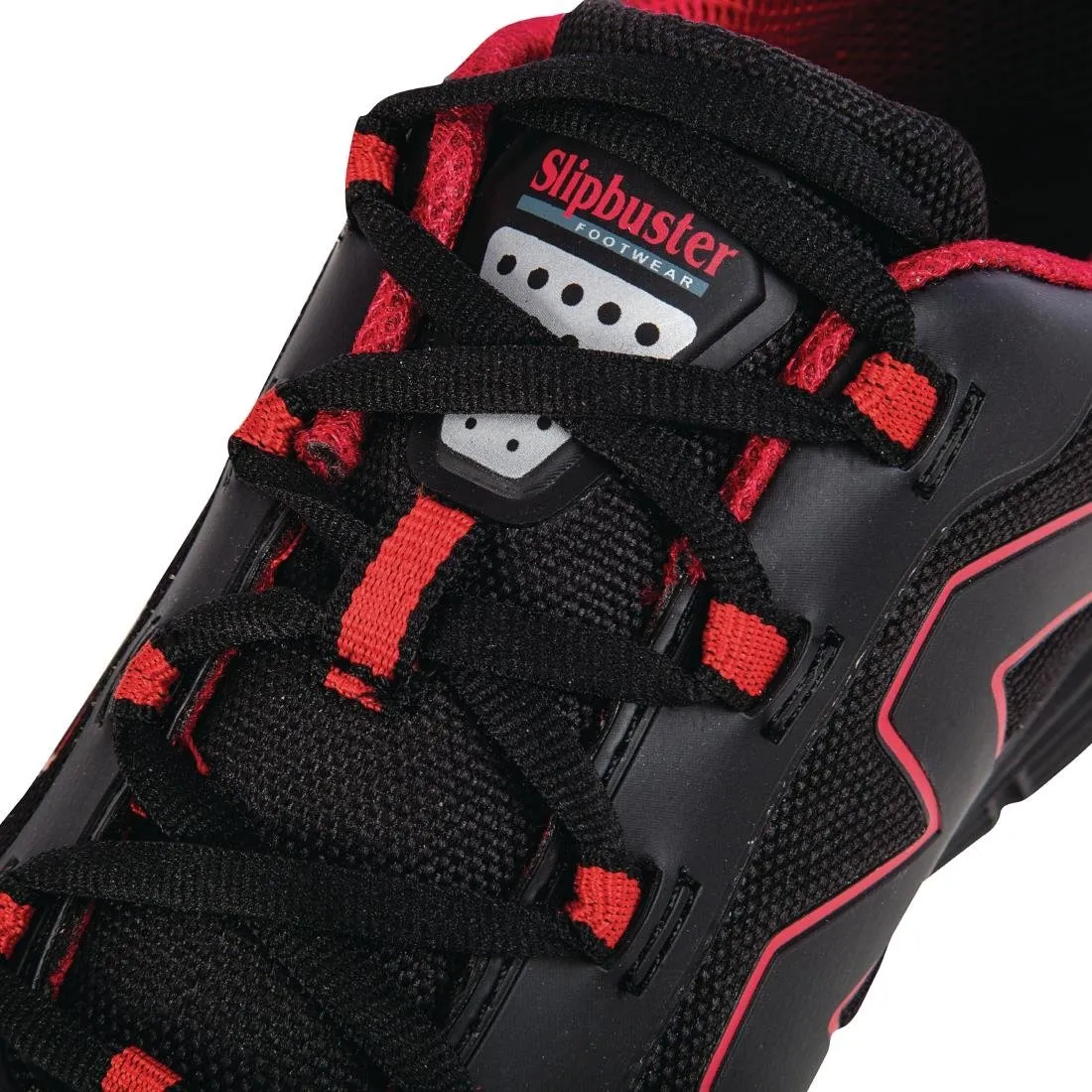 Slipbuster Mesh Safety Trainers Black 44