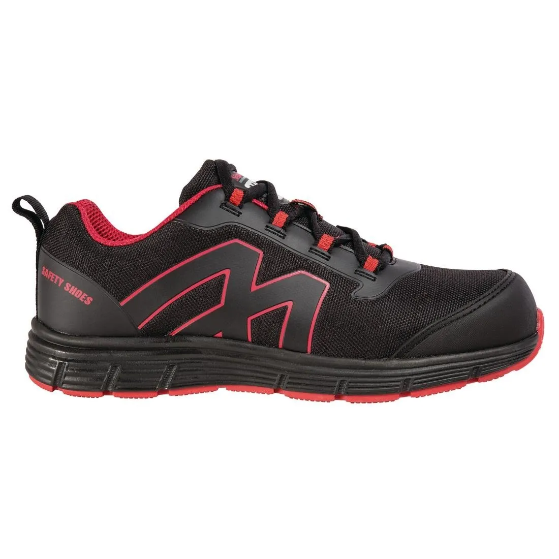 Slipbuster Mesh Safety Trainers Black 44