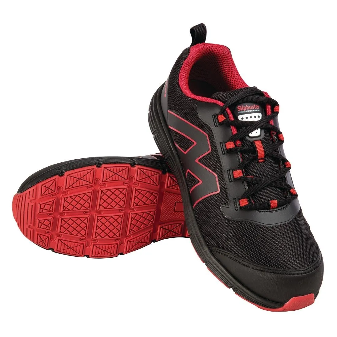 Slipbuster Mesh Safety Trainers Black 44