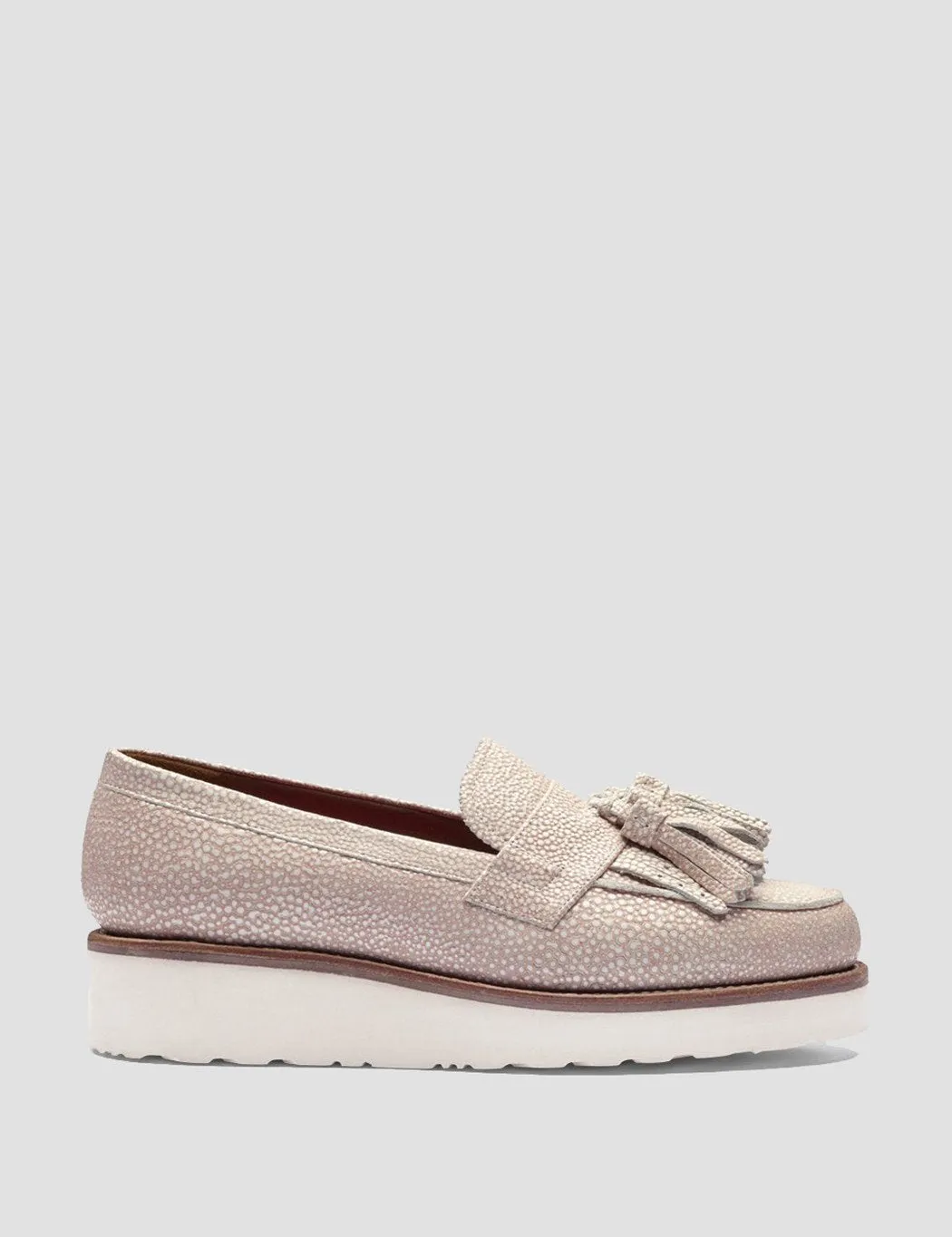 Smart design Loafer - 5G-enabled Grenson Pink Stingray Clara Womens