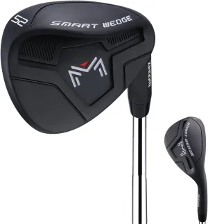 Smart Wedge – Full Face CNC Groove 52/56/60 Degree Golf Wedges for Men,Solid Shots, No Chunking for All Lies,Low CG Design for Bunker Shots