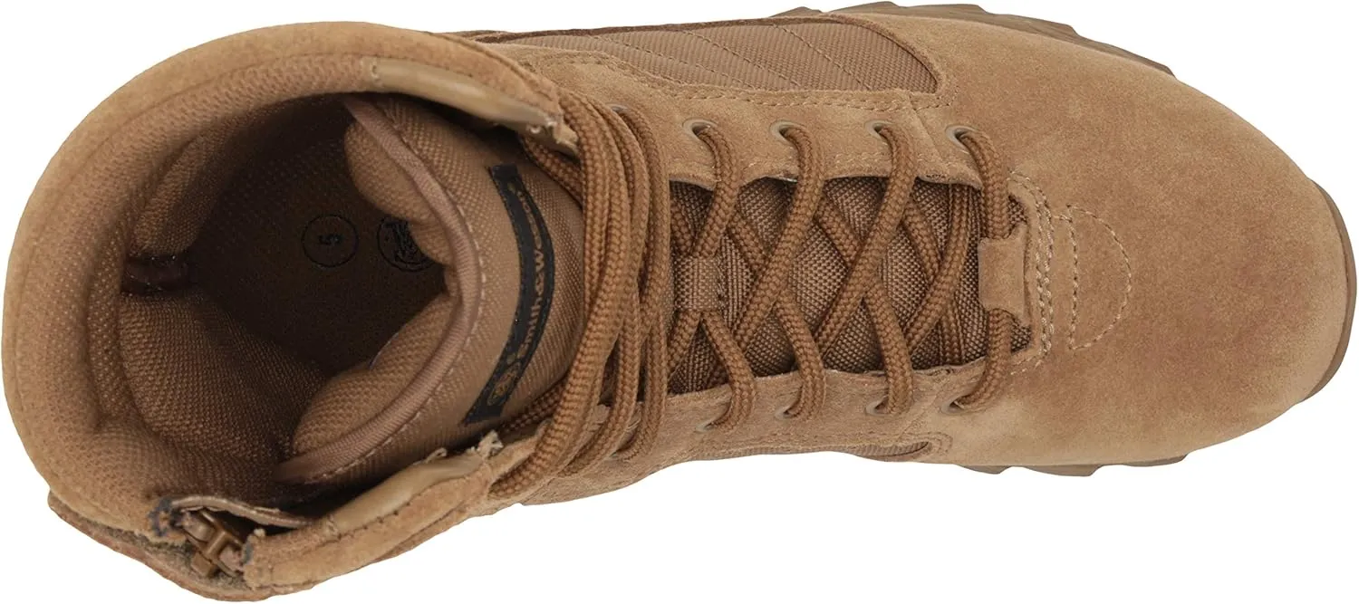 Smith & Wesson Men's Footwear Breach 2.0 8" Side Zip Military and Tactical Boot