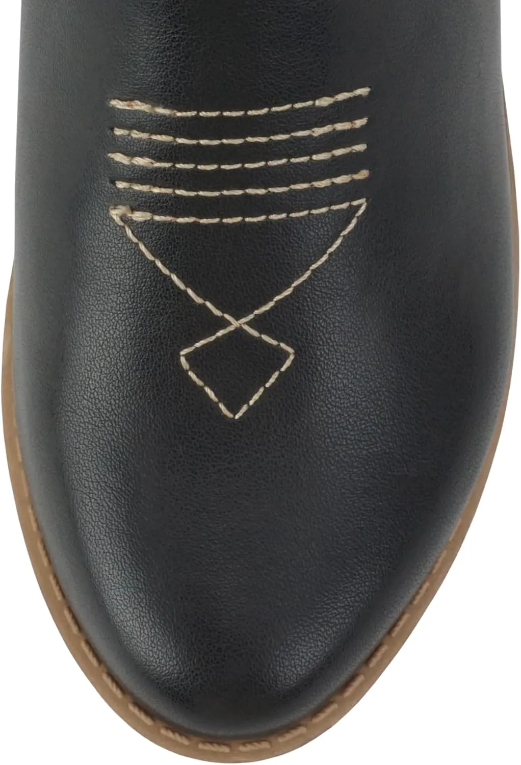 Soda “BLAZING-2” ~ Little Kids/Children/Girls Stitched Pointed Toe Low Heel High Top Ankle Shaft Western Boot Bootie