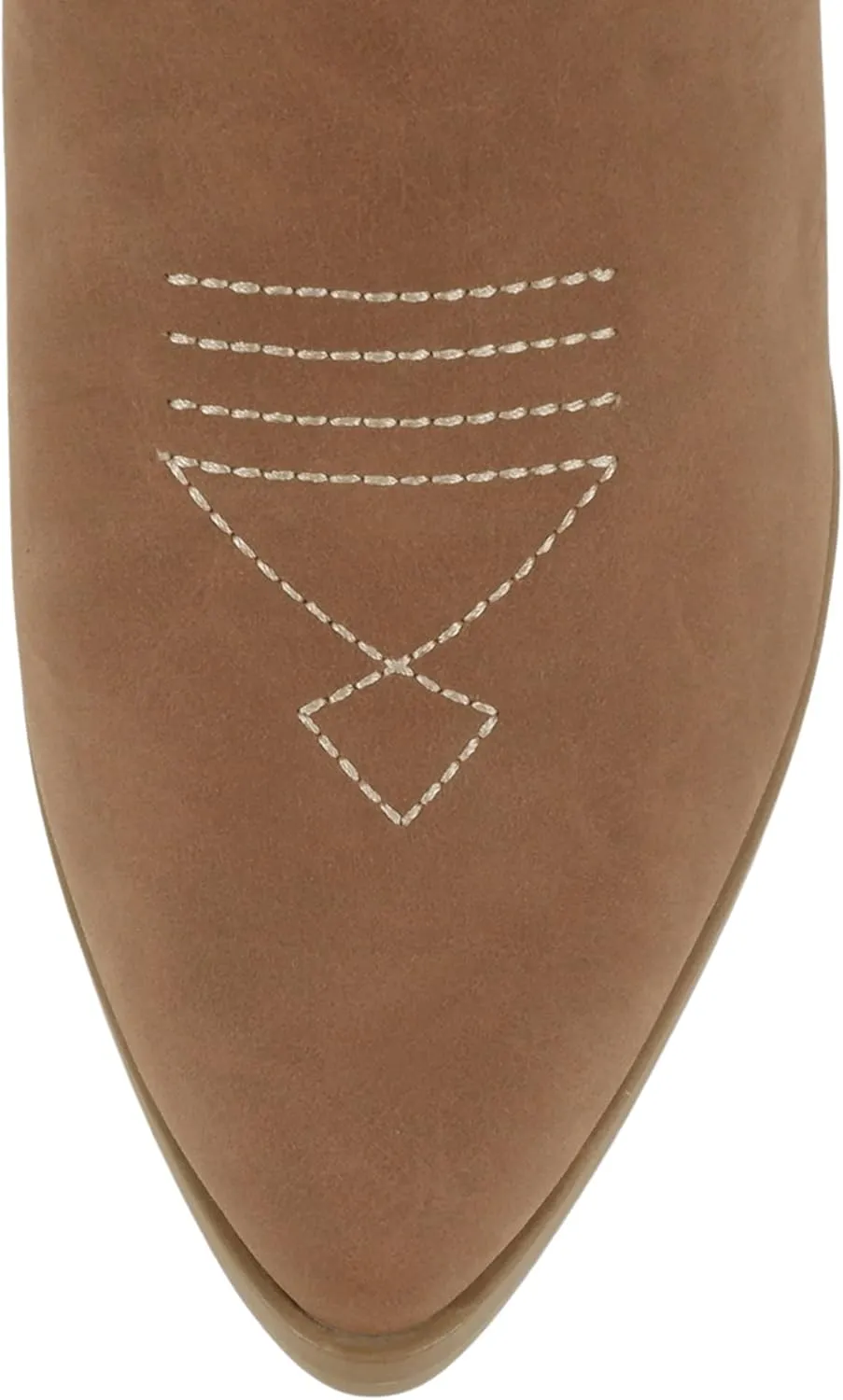 Soda “BLAZING” ~ Women Western Bootie Pointe Toe with Low Heel (Wide Fit Available)