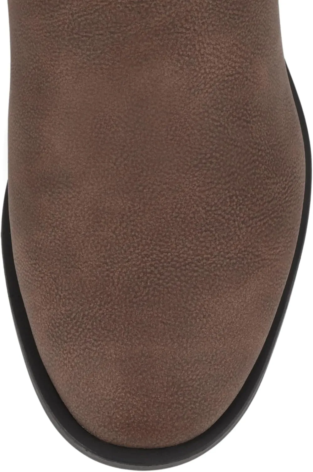 Soda “Heron” ~ Women Round Toe Low Block Heel Ankle Boot with Side Zipper