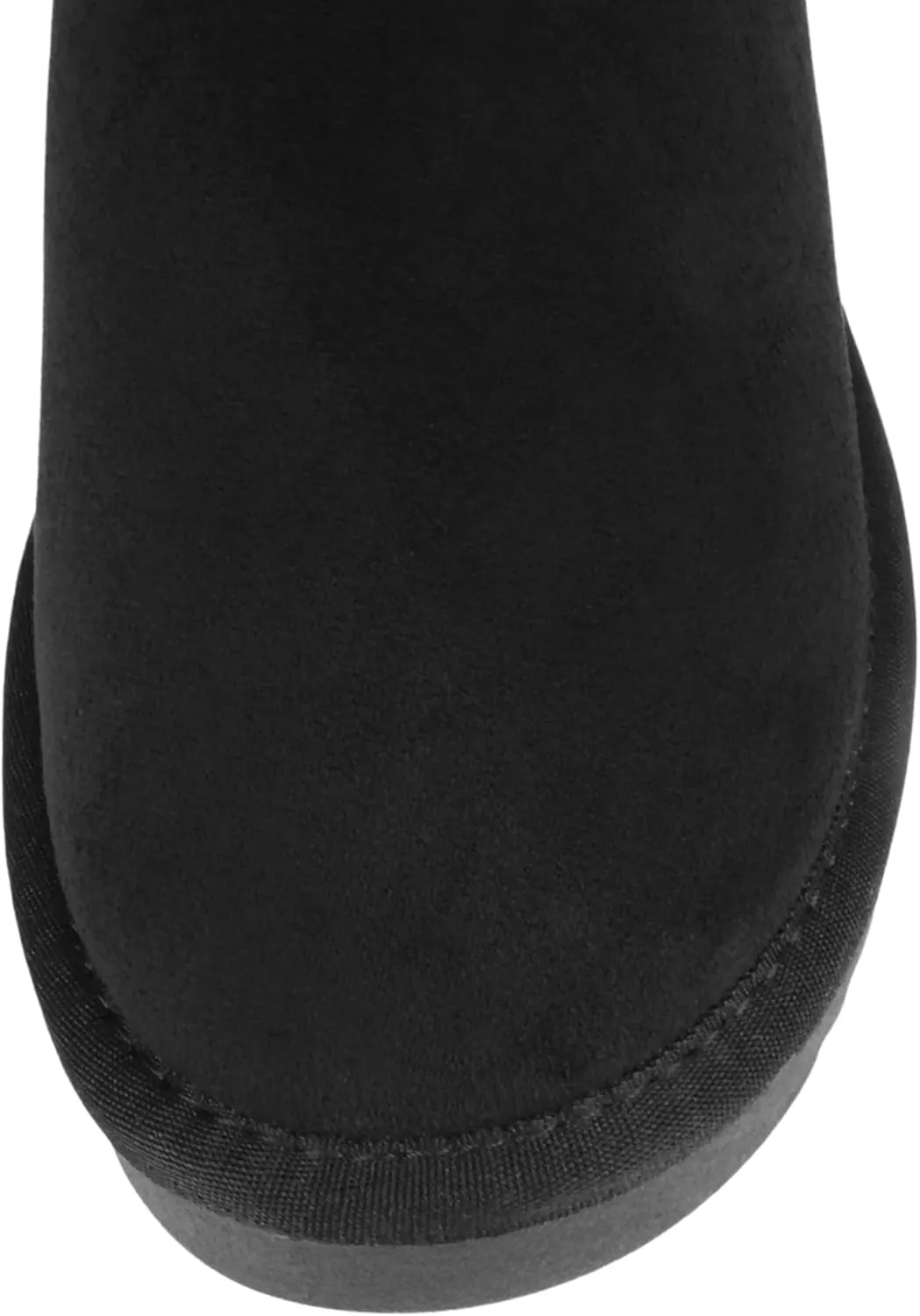 Soda “Kuron” ~ Women Round Toe Lug Sole Low Flatform Sherpa-lined Ankle Boot