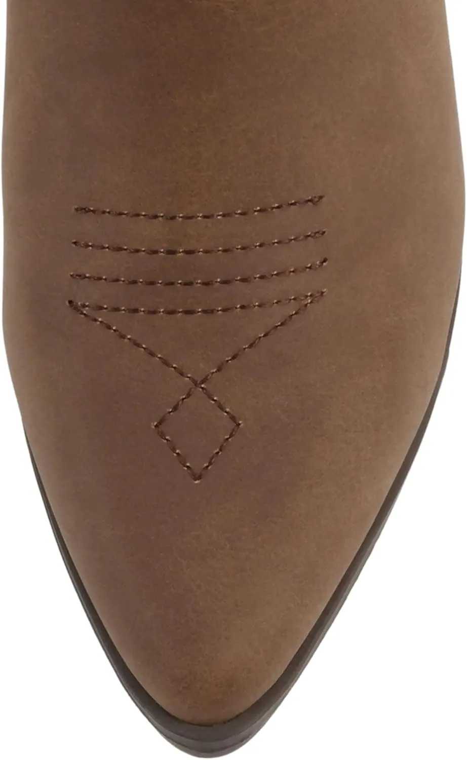 Soda Orville ~ Women Western Cowboy Stitched Pointe Toe Heel Ankle Mid Shaft Fashion Boots