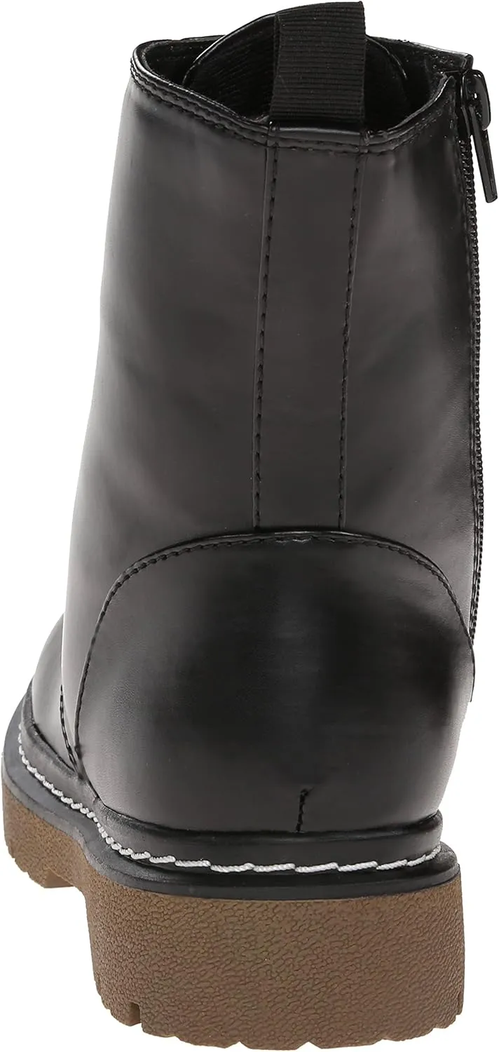 Soda Women's Grunge Combat Boot