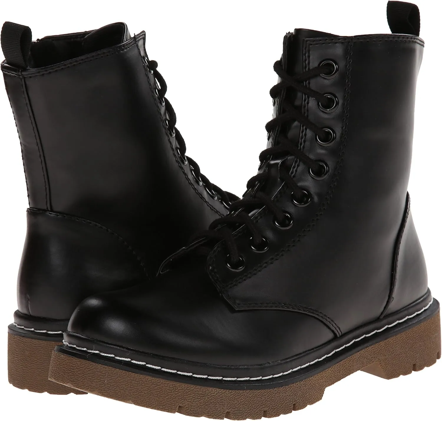 Soda Women's Grunge Combat Boot