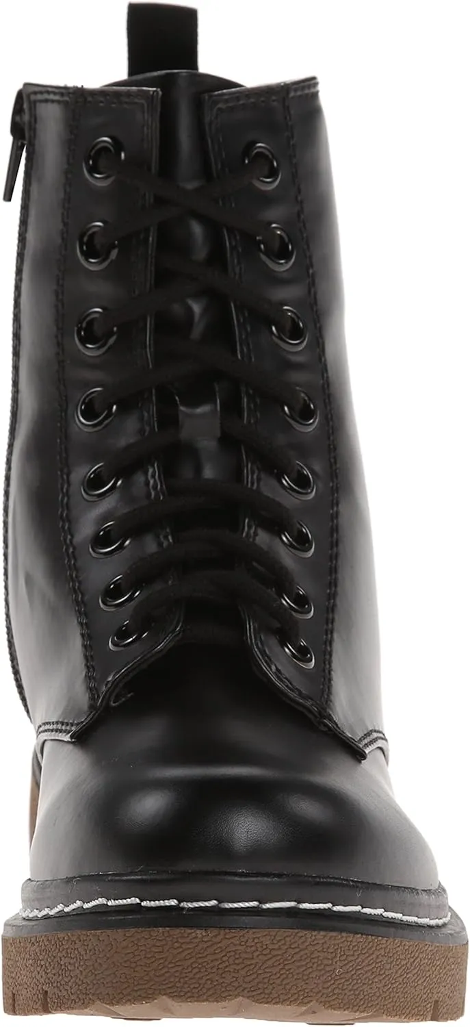 Soda Women's Grunge Combat Boot