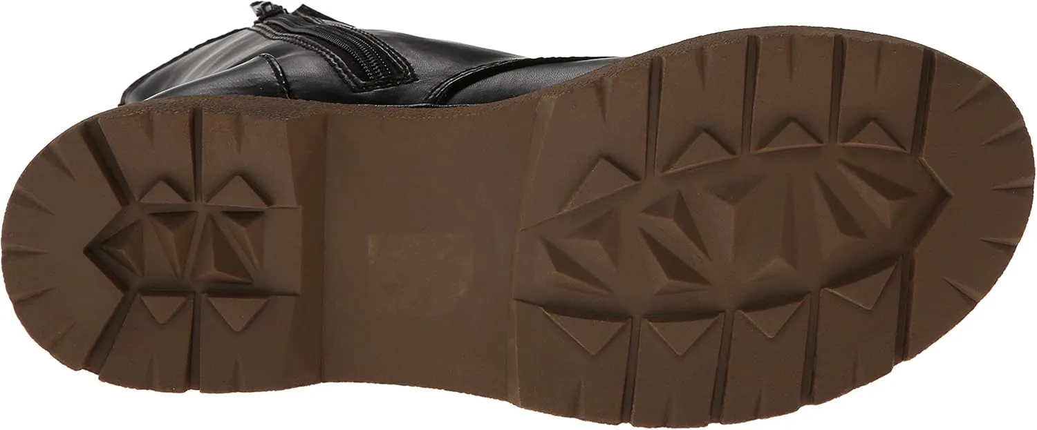 Soda Women's Grunge Combat Boot