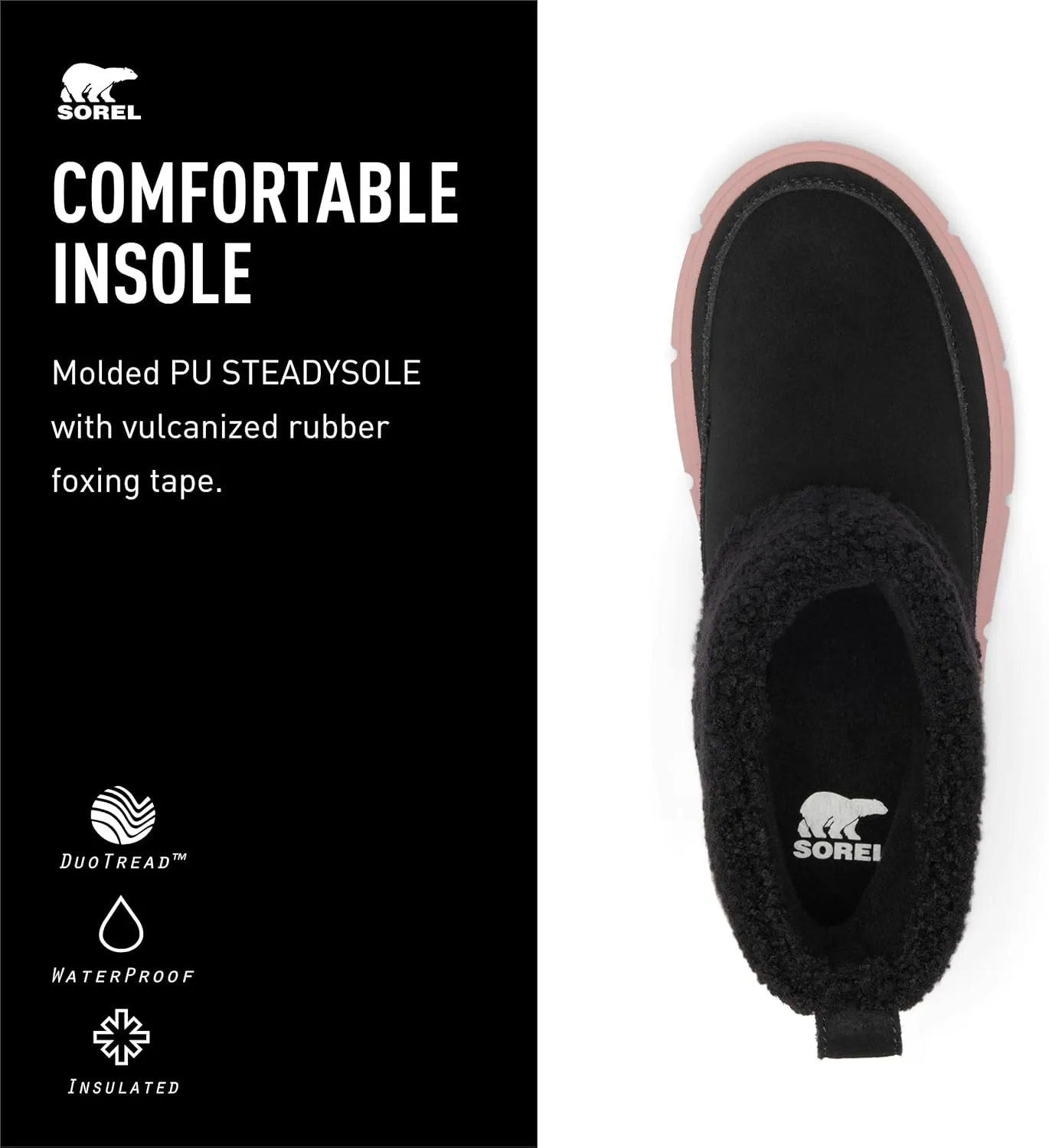 SOREL Children's Explorer lll Slip-On Cozy Waterproof Boot