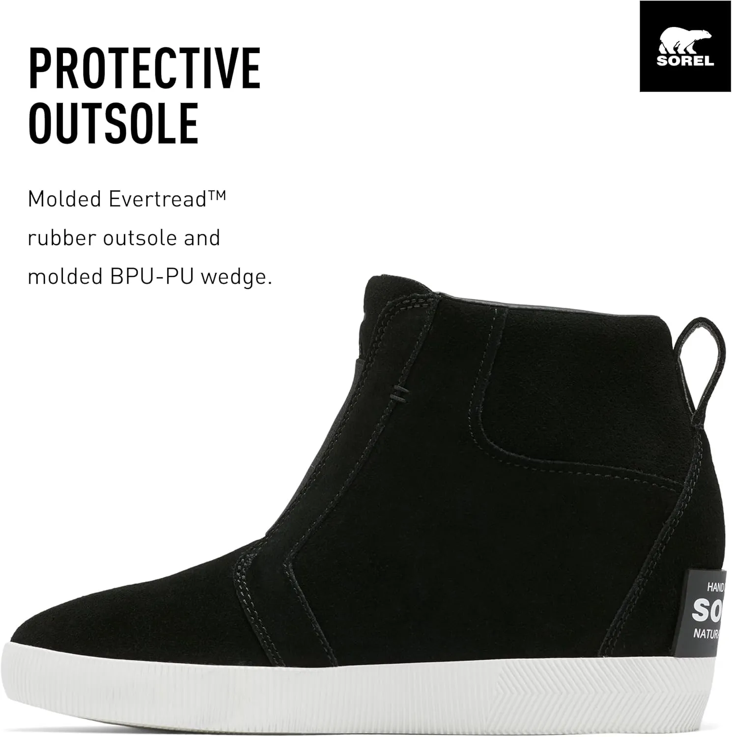 SOREL Women's Out N About Pull On Wedge Boot