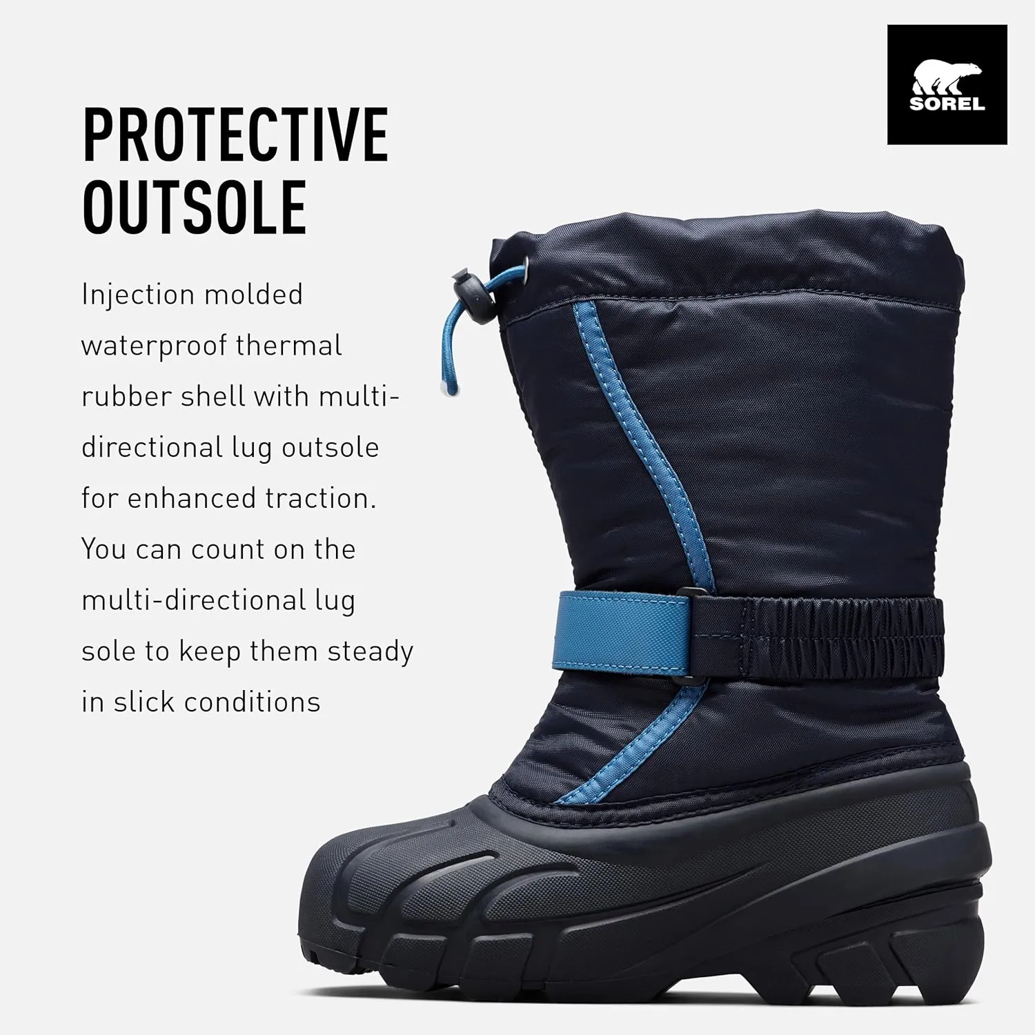 SOREL - Youth Flurry Winter Snow Boots for Kids