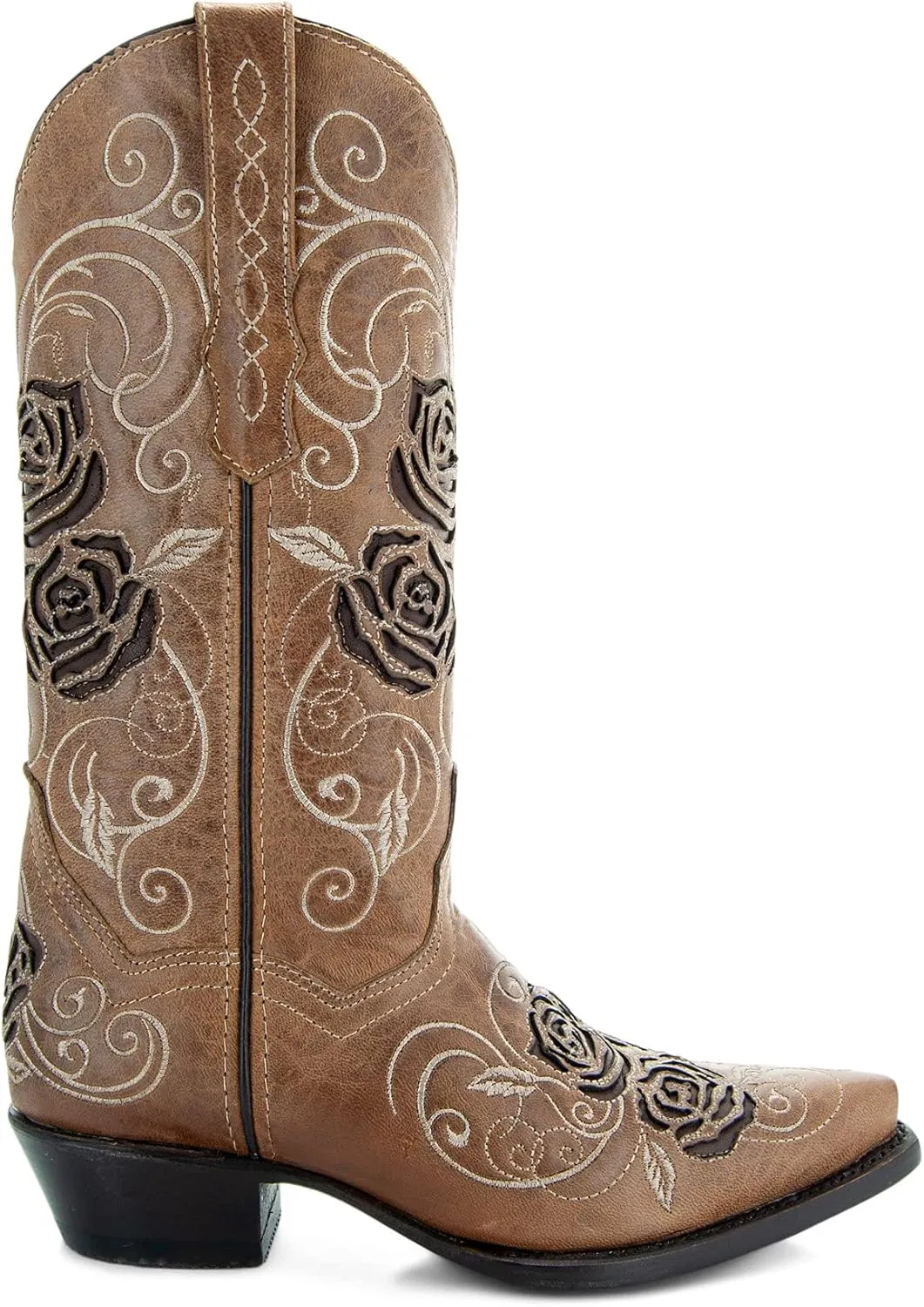 Soto Boots Turquoise Rose Country Cowgirl Boots M50032