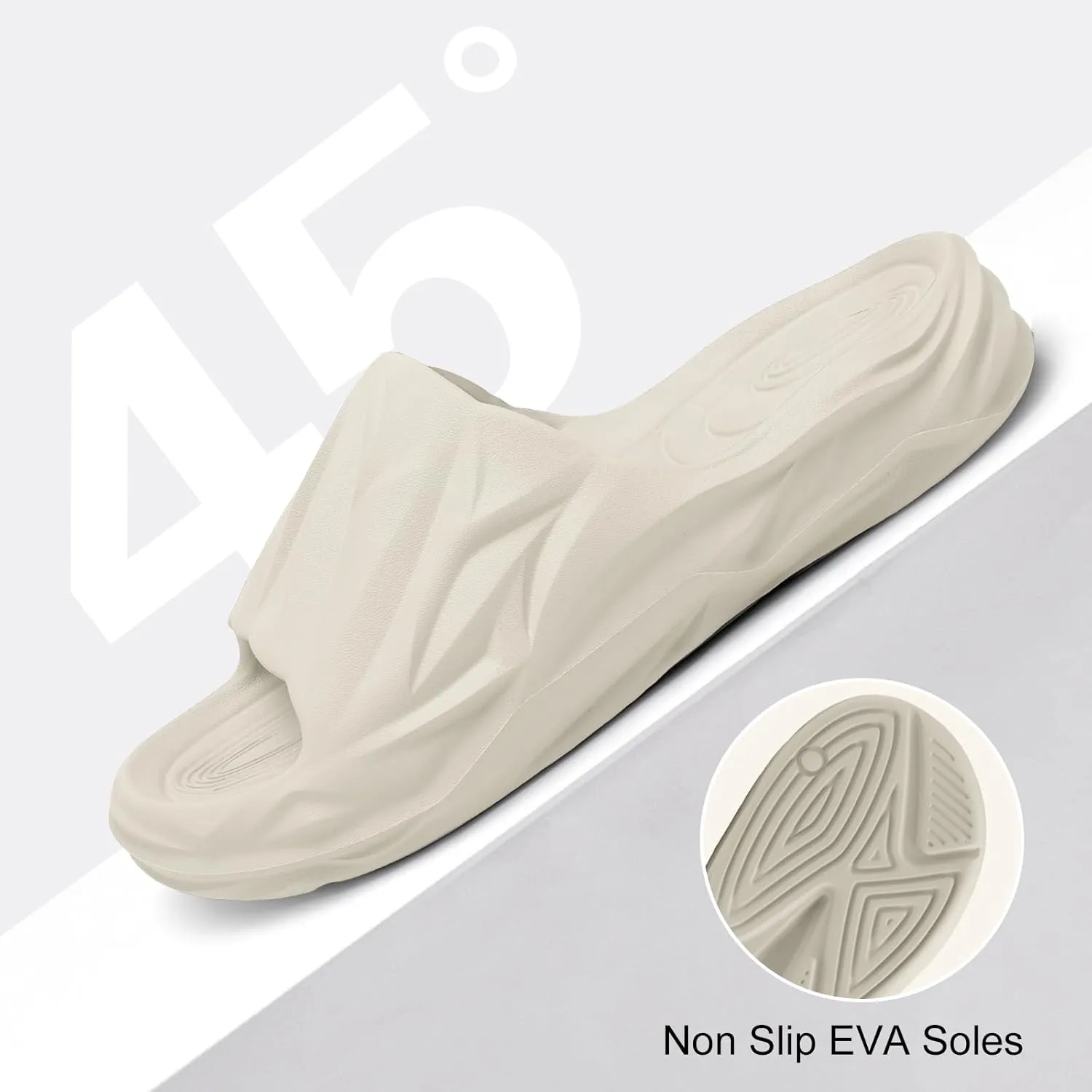 Spesoul Cloud Slides for Men Women Soft Thick Sole Slide Sandals Recovery Foam Pillow Slippers for House Shower Pool Beach Indoor Outdoor Walking