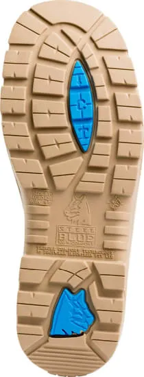 Steel Blue Parkes Zip Sided Scuff Cap Safety Boot 312658