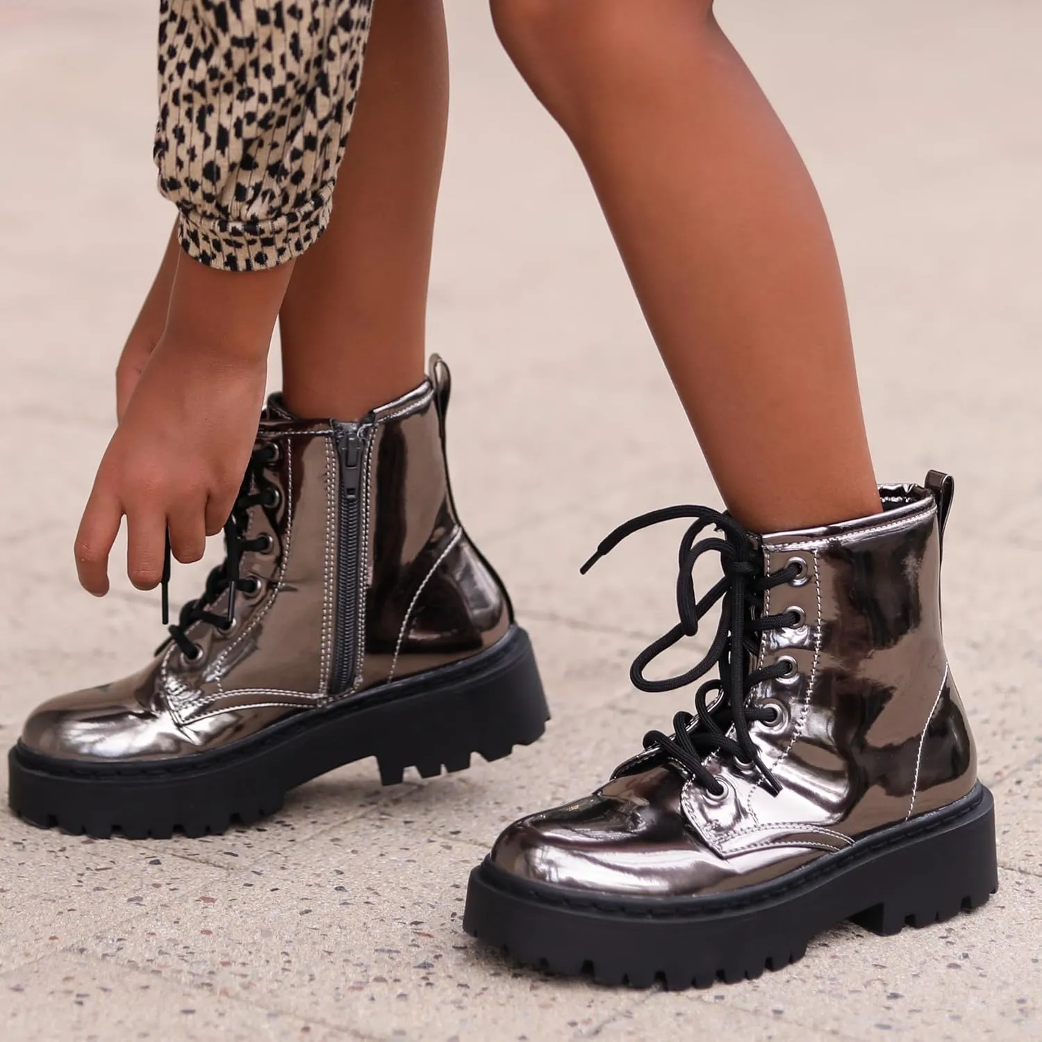 Steve Madden Girls Shoes Rockk Ankle Boot