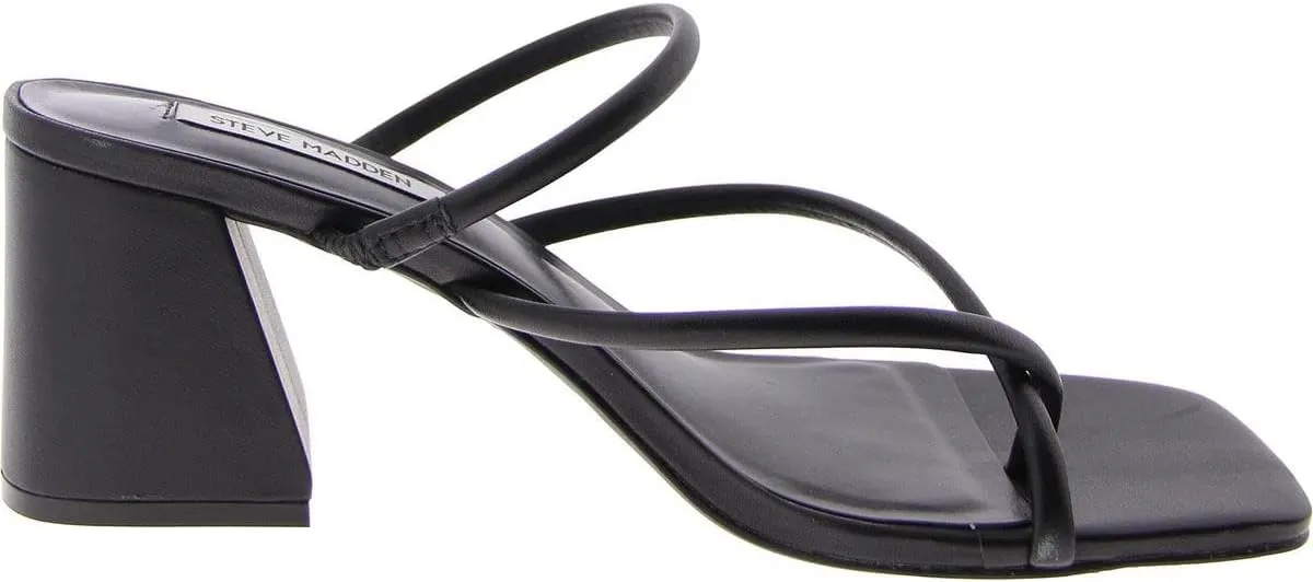 Steve Madden Womens Effie Slip On Toe Loop Slide Sandals