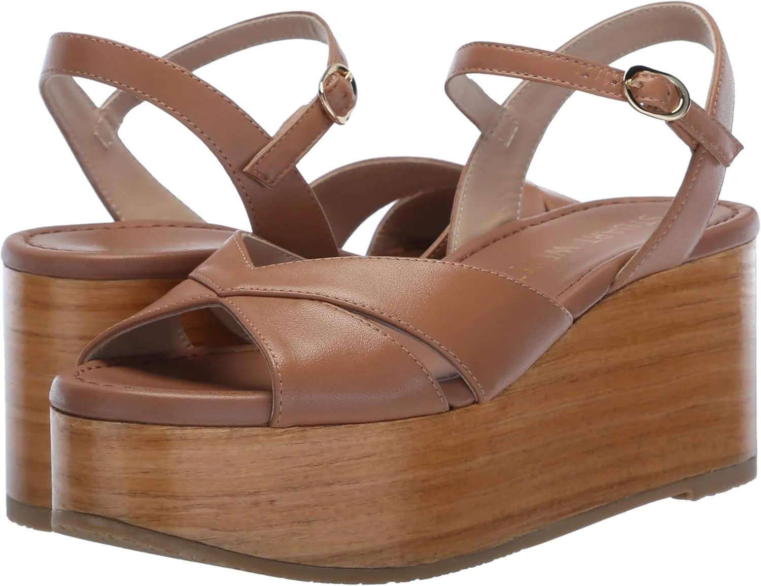 Stuart Weitzman Women's Carmen Midi Wedge Platform