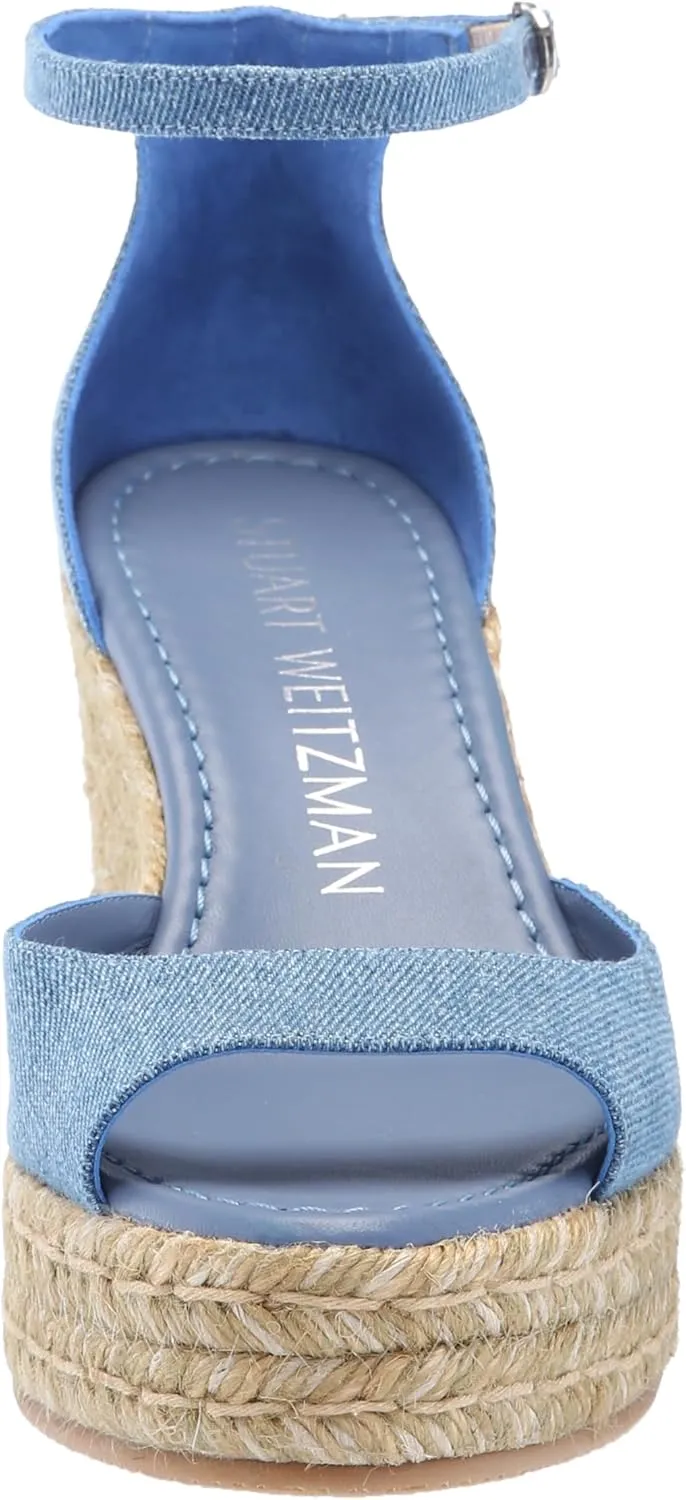 Stuart Weitzman Women's Nudistia Espadrille Wedge Platform