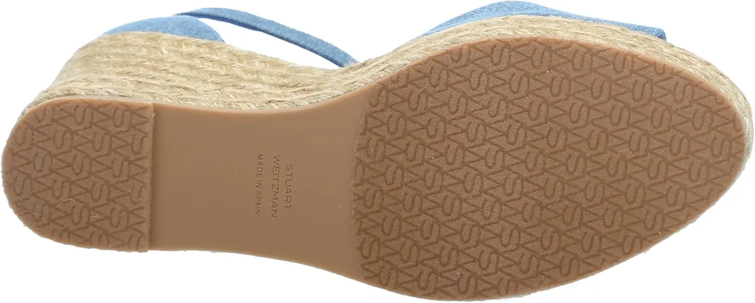 Stuart Weitzman Women's Nudistia Espadrille Wedge Platform