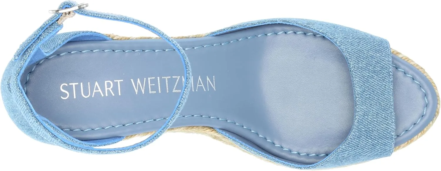 Stuart Weitzman Women's Nudistia Espadrille Wedge Platform