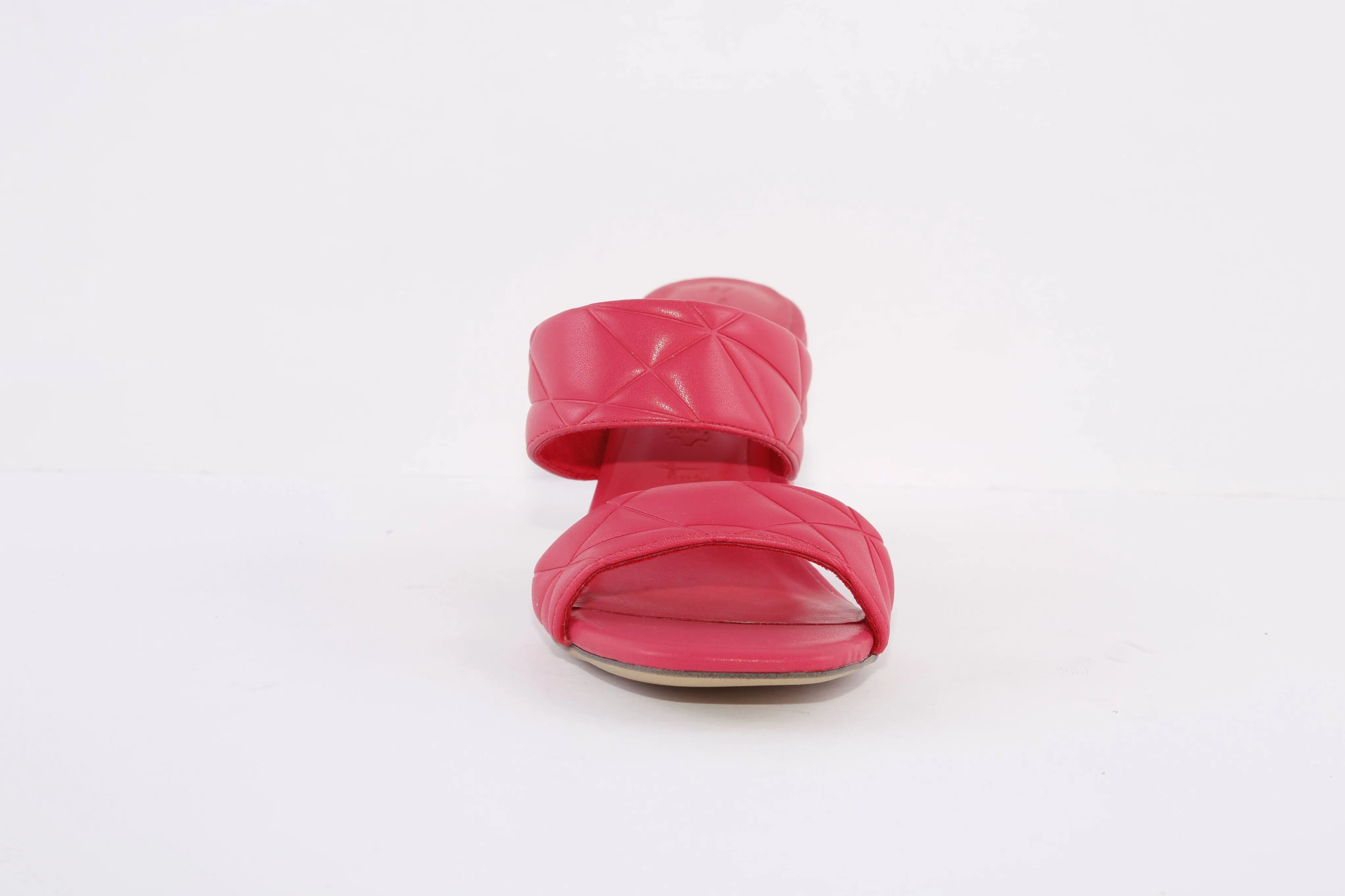 TAMARIS - 27240-505 MEDIUM HEEL MULE - DEEP PINK