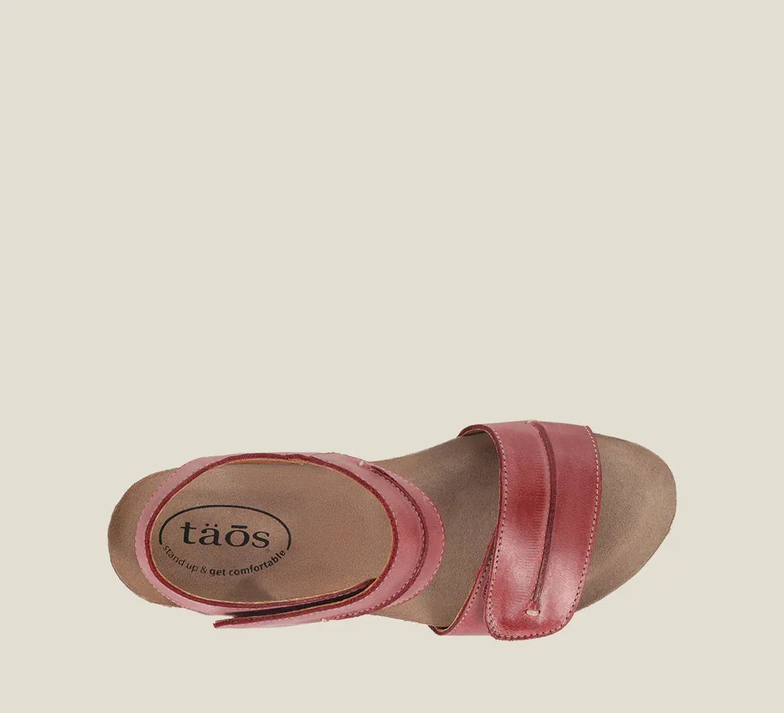 TAOS REASON WARM RED