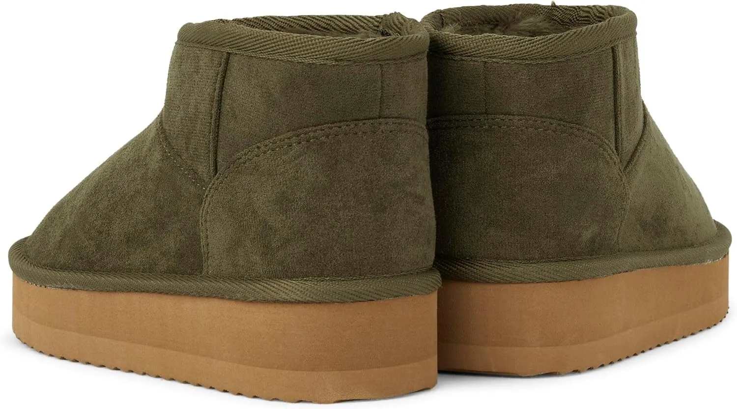 The Children's Place Girls' Mini Ankle Platform Boot, Faux-Fur Lined