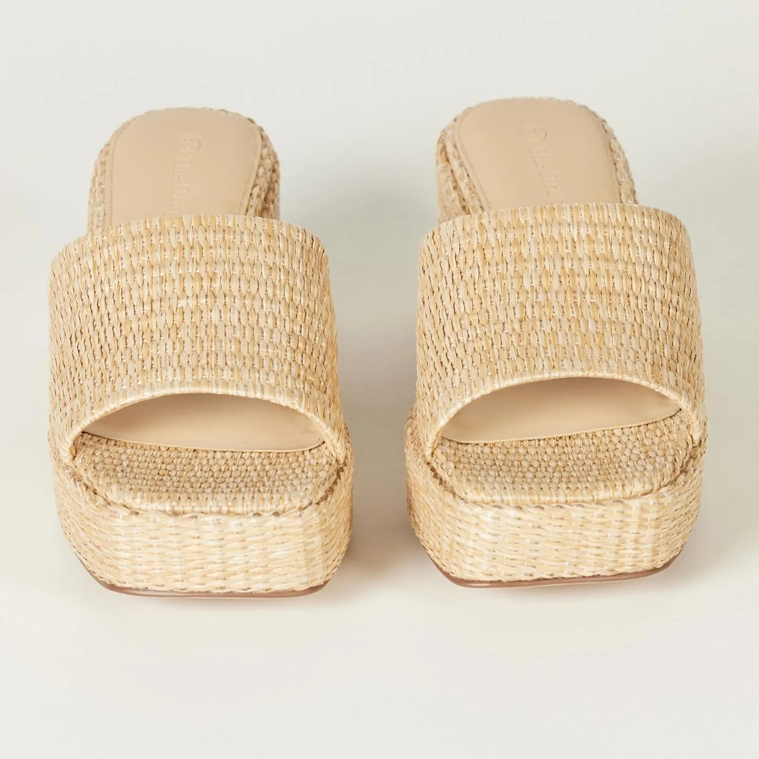The Drop Women's Bertina Platform Slide Sandals