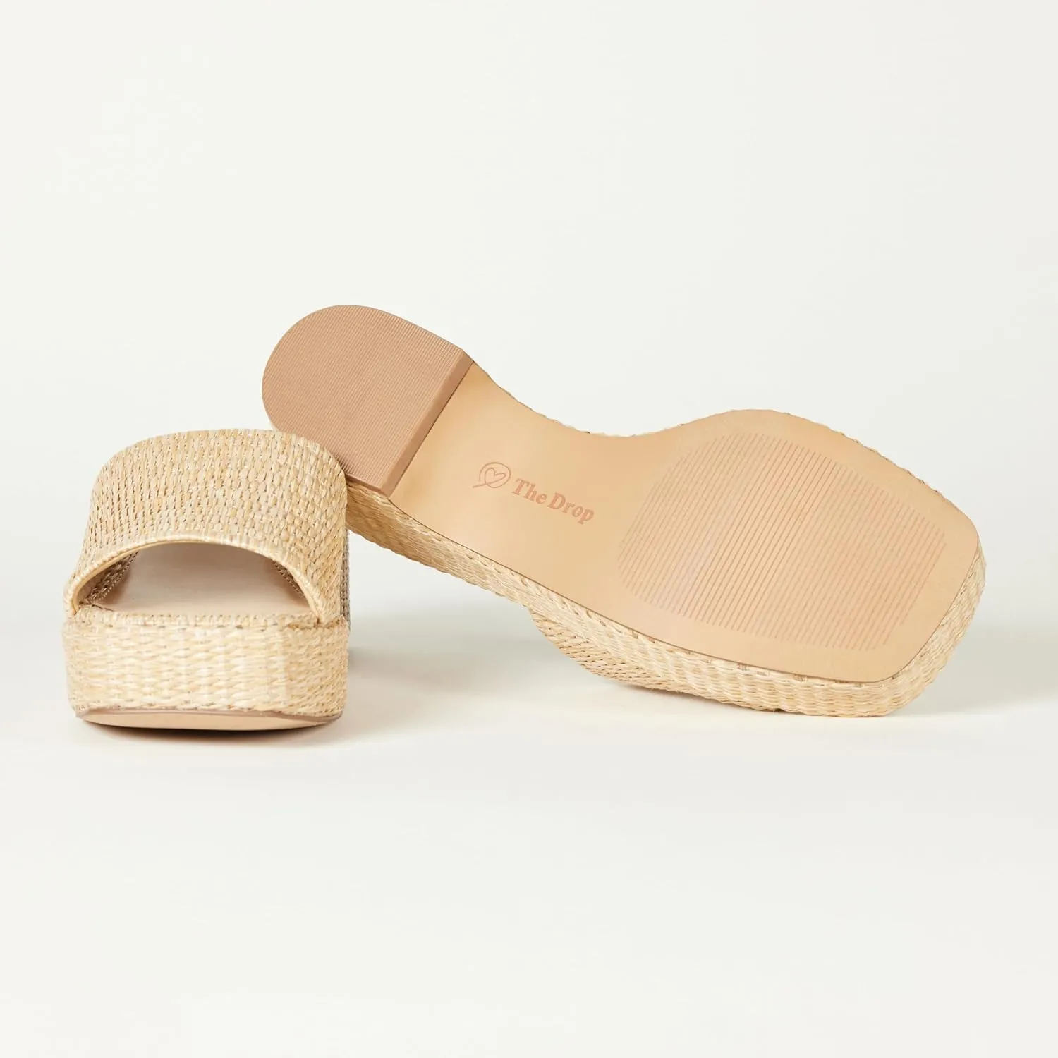 The Drop Women's Bertina Platform Slide Sandals