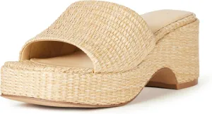 The Drop Women's Bertina Platform Slide Sandals