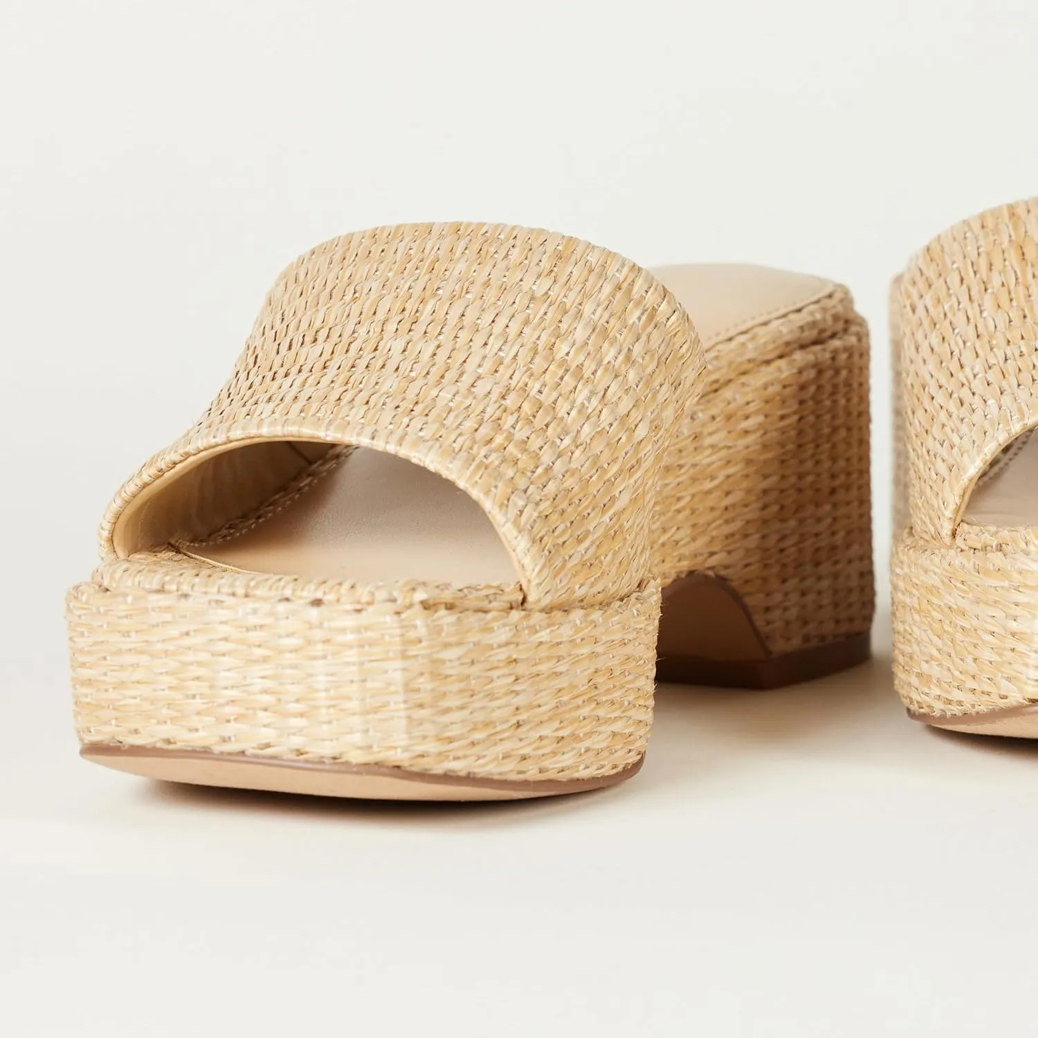 The Drop Women's Bertina Platform Slide Sandals