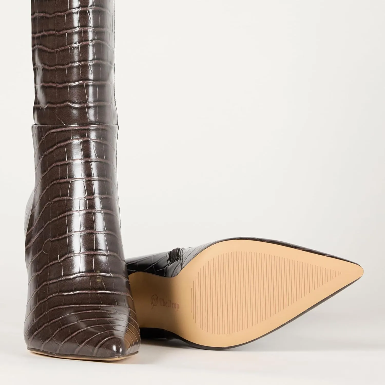 The Drop Women's Gemini Tall Heeled Boot High