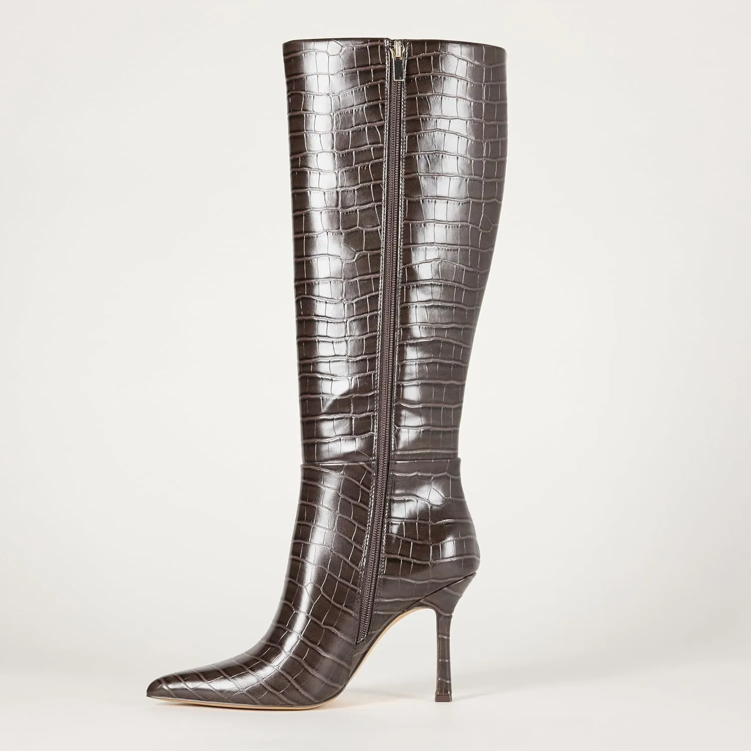 The Drop Women's Gemini Tall Heeled Boot High