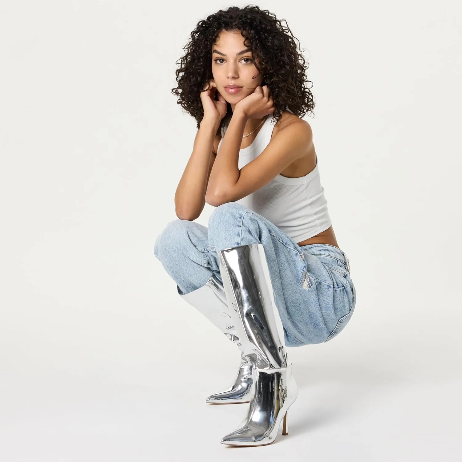 The Drop Women's Gemini Tall Heeled Boot High