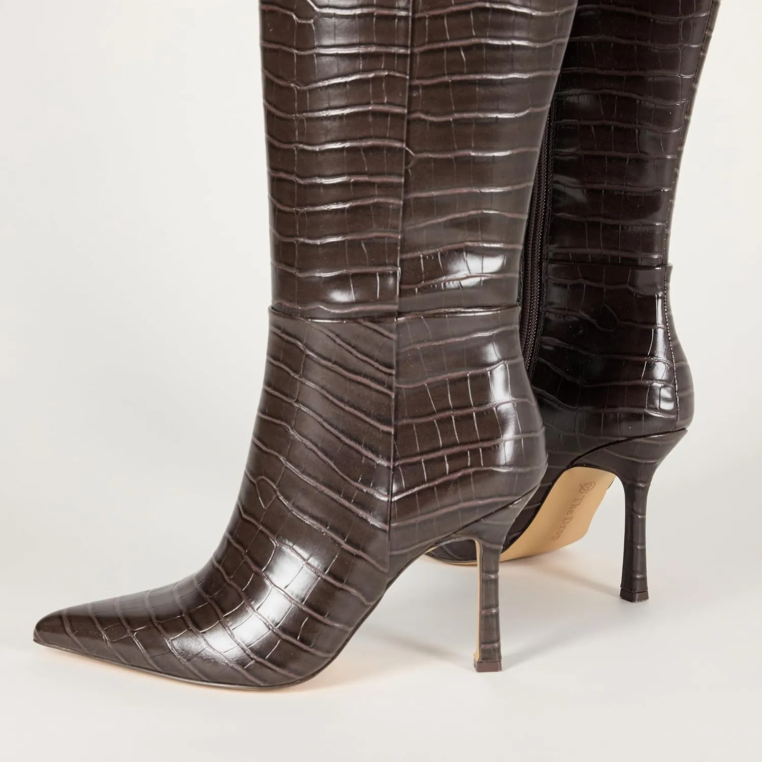 The Drop Women's Gemini Tall Heeled Boot High