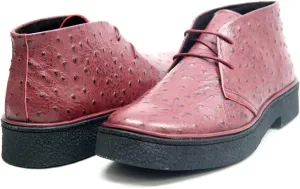 The Original British Walkers Men's Playboy High top Chukka Boot - Ostrich