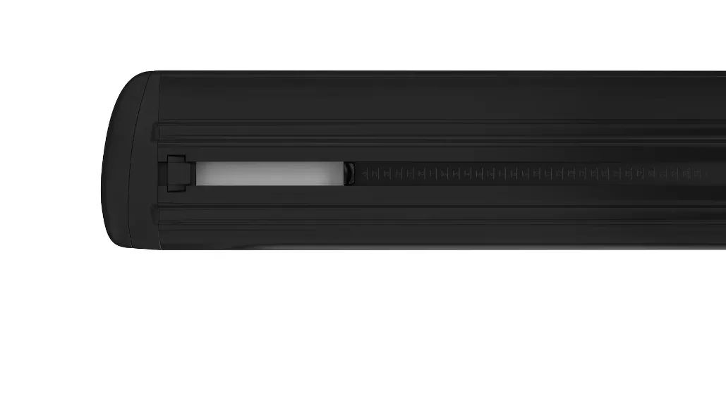 Thule 127cm Wingbar Evo Roof Bar - Black (2 Pack)